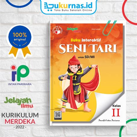 Jual Buku Siswa Pendamping Buku Interaktif Seni Tari Sd Mi Kelas K