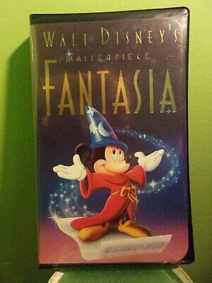 Walt Disney S Masterpiece Fantasia VHS Rated G 1991