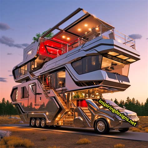 These Giant Open Concept Campers Have Fold Down Walls That Offer