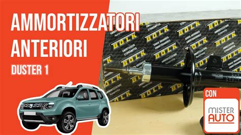 Sostituzione Ammortizzatori Anteriori Duster 1 YouTube