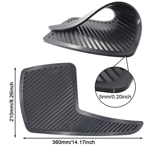 Universal Rubber Front Rear Mudguards Mud Flaps Splash Guards Mudflaps Fender 4x Ebay