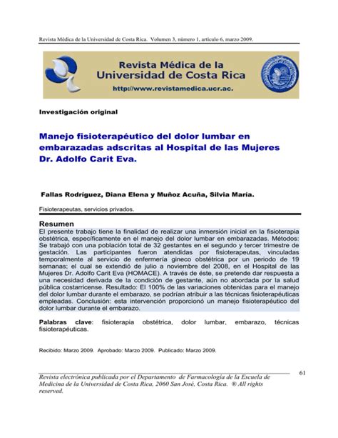 Descargar El Archivo Pdf Portal De Revistas Acad Micas De La