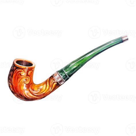 Ai Generated Smoking Pipe Illustration 39635665 Png