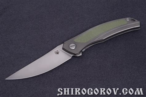 Мастерская братьев Широгоровых :: Магазин / Нож Квантум Урсус (Зелёный G10)