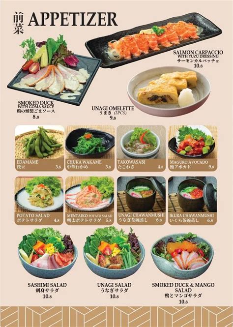 Una Una Singapore Menu: Authentic Japanese Cuisine