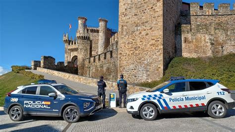 La Policía Nacional y Municipal de Ponferrada detienen in fraganti a