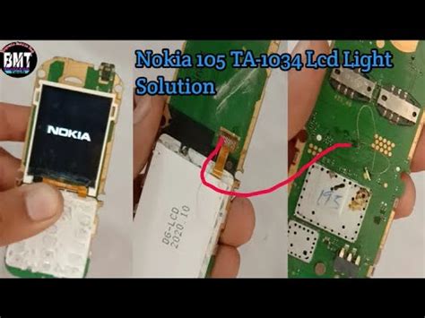 Nokia Ta Display Light Jumper Solution Youtube