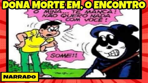 Dona Morte Em O Encontro Turma Do Penadinho Quadrinhos Da Turma Da