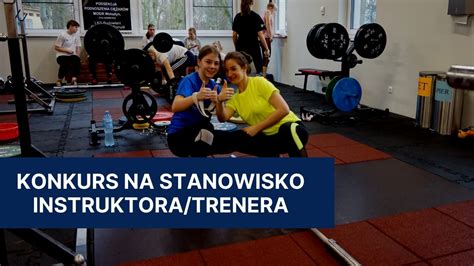 Konkurs Na Stanowisko Instruktora Trenera Instytut Sportu I Nauki