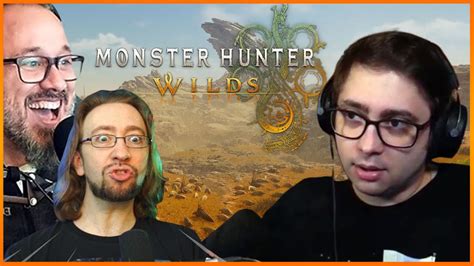 STREAMERS REAGINDO Ao TRAILER De MONSTER HUNTER WILDS YouTube