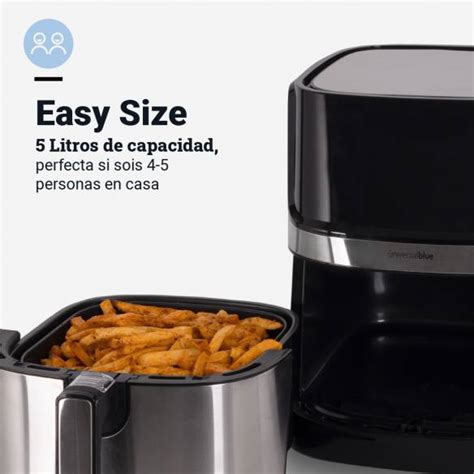 Freidora De Aire De Gran Capacidad Air Fryer Litros