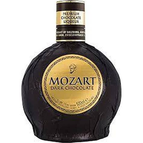 Mozart Dark Chocolate Liqueur 50cl Spirits Liqueur From Swallow