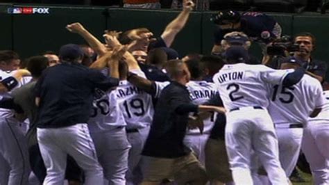 Rays Clinch Teams First Playoff Berth Youtube