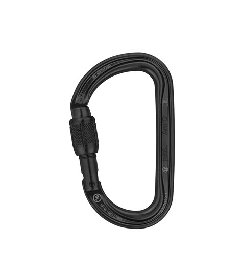 Mousqueton asymétrique Am D verrouillage Twist Lock Petzl