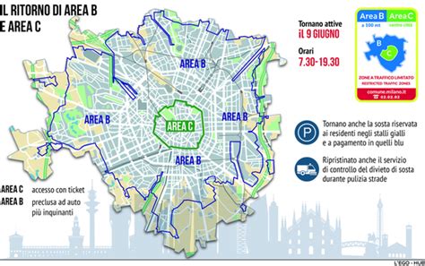 Milano Tornano Area B E Area C Ecco Regole E Divieti Foto Tgcom