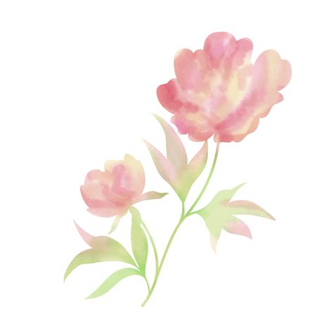 flower paintbrush style  png
