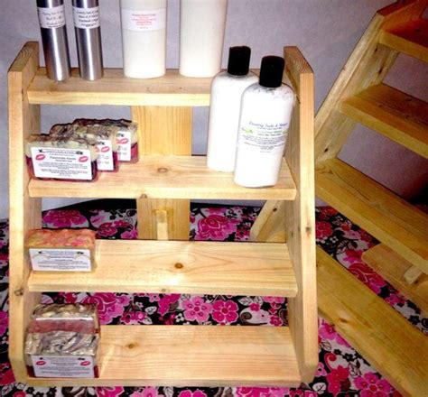 Wooden Shelving Units Soap Display Handmade Wooden