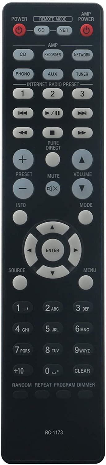 Amazon RC 1173 Replace Remote Control Fit For Denon Integrated