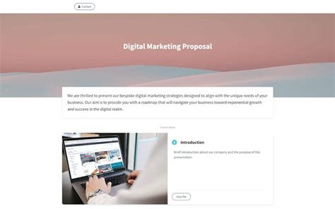 Digital Marketing Proposal Highnote