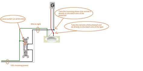 Wiring A Photocell To A Light