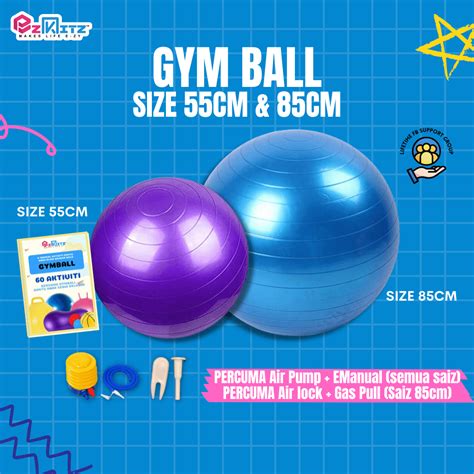 gym ball ezkitz  nuhakids