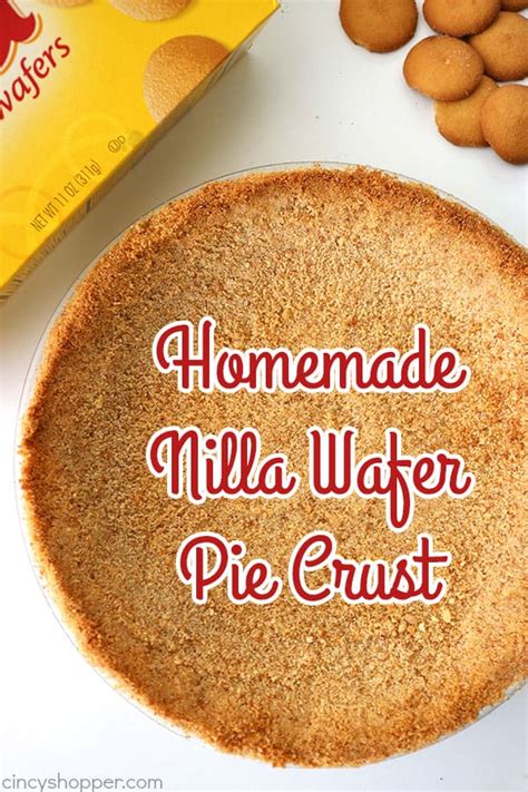 Homemade Nilla Wafer Pie Crust Cincyshopper