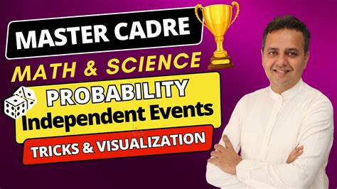 Independent Events Probability Master Cadre Maths Preparations