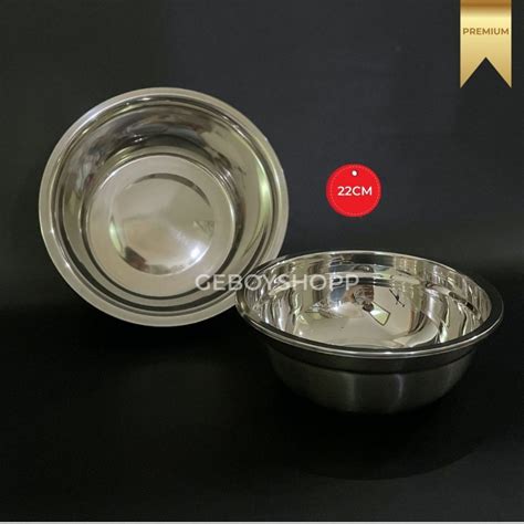 Jual Baskom Stainless Cm Baskom Tinggi Mixing Bowl Stainless