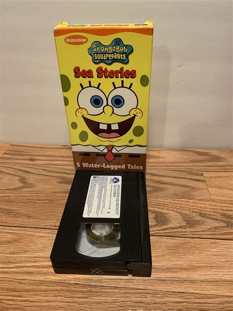 SPONGEBOB SQUAREPANTS - SEA STORIES Vhs | Grelly USA