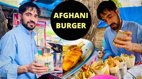 Special French Fries Afghan Burger Afghan Cuisine In Delhis Lajpat