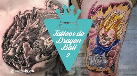 Tatuagens Do Anime Dragon Ball Parte 2 Marco Da Moda