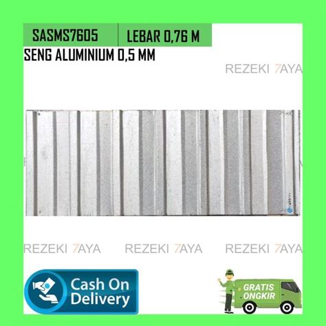 Jual Seng Spandeck Aluminium 05mm Tipe 760 Seng Atap Genteng Spandek