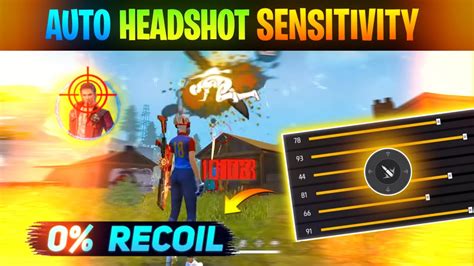 Free Fire Auto Headshot Sensitivity Setting Auto Headshot