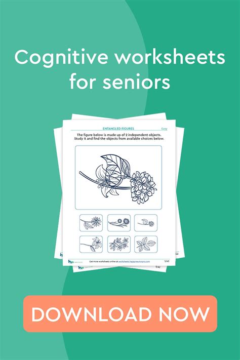 Memory worksheets for seniors – Artofit