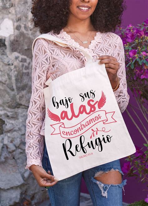 Bajo Sus Alas Encontramos Refugio Frases Religiosas Svg Etsy