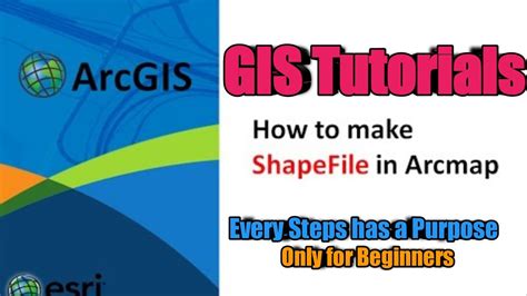 How To Create Shapefiles In Arcgis Gis Tutorials Introduction To