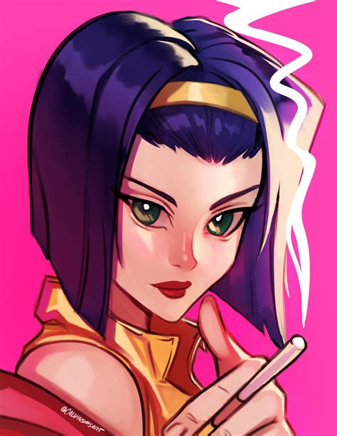 Calvin Sims COMMISSIONS CLOSED On Twitter Faye Valentine Quickie