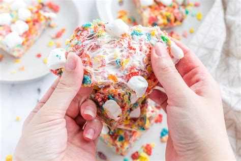 Fruity Pebbles Rice Krispies Treats Kitchen Divas