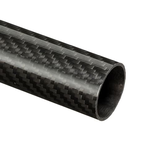 Roll Wrapped Mm Glossy Finish K Carbon Fibre Pipe