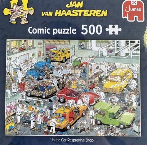 Jumbo Puzzel Jan Van Haasteren Comic Puzzle 500 Stukjes In The Car