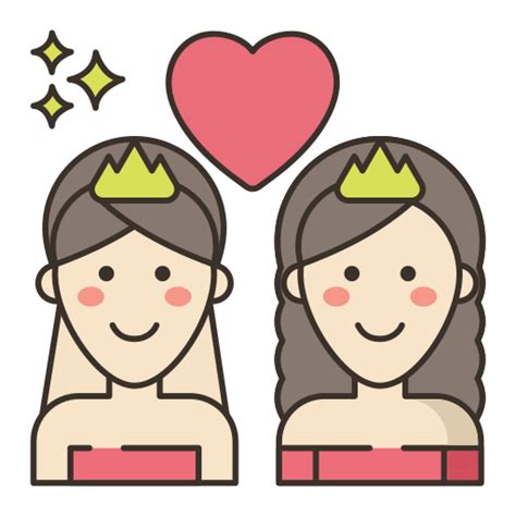 Lesbian Flaticons Lineal Color Icon
