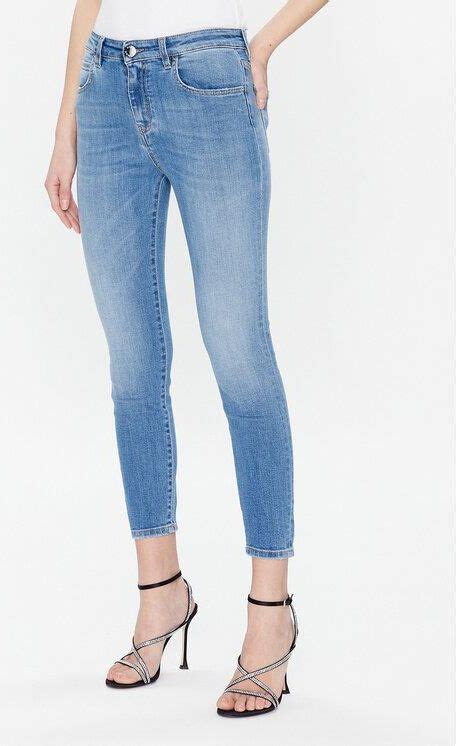 Pinko Jeansy Sabrina A J Niebieski Skinny Fit Ceny I Opinie