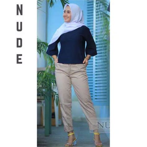 Jual Jumbo Baggy Pants Premium American Drill Big Size Xxl L L Latte Nude Milo Navy Army Dusty
