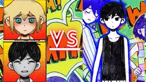 SUNNY And RW BASIL Vs OMORI And DW Friends Omori Mod YouTube