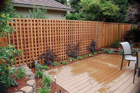 25 Privacy Fence Ideas For Backyard - Modern Fence Designs