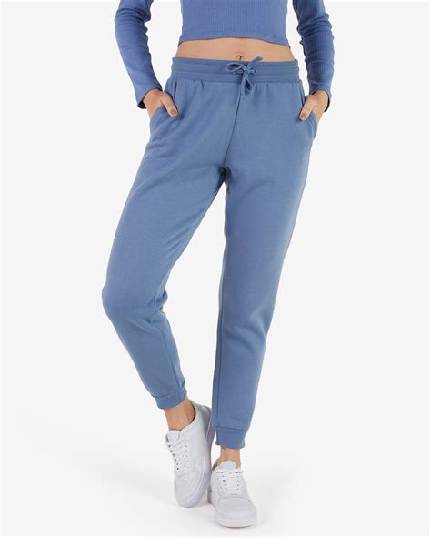 Riachuelo Cal A De Moletom Feminina Jogger Felpa Azul Pool Basics