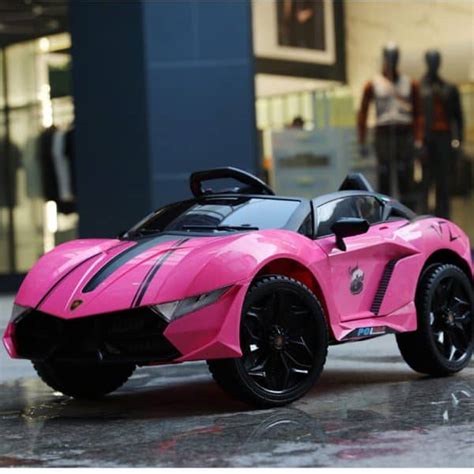 12V Electric Ride-on Sport Car With Remote - Pink| POSHO