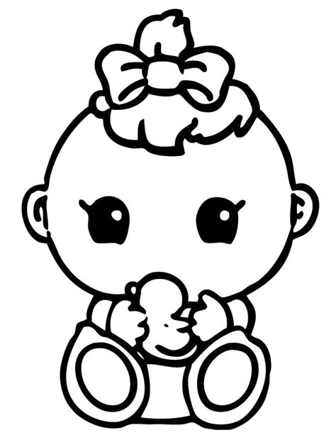 Squinkies Baby Coloring Page