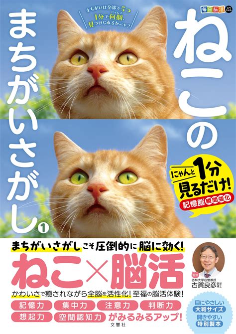 猫の間違い探しで脳トレも！「可愛い」でストレス発散＆アンチエイジングして脳を救うニャン 女子spa！