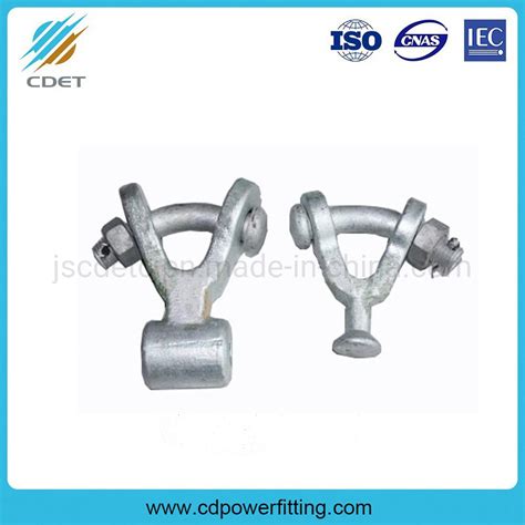 China Hot Dip Galvanized Ball Y Tongue Clevis China Ball Clevis And